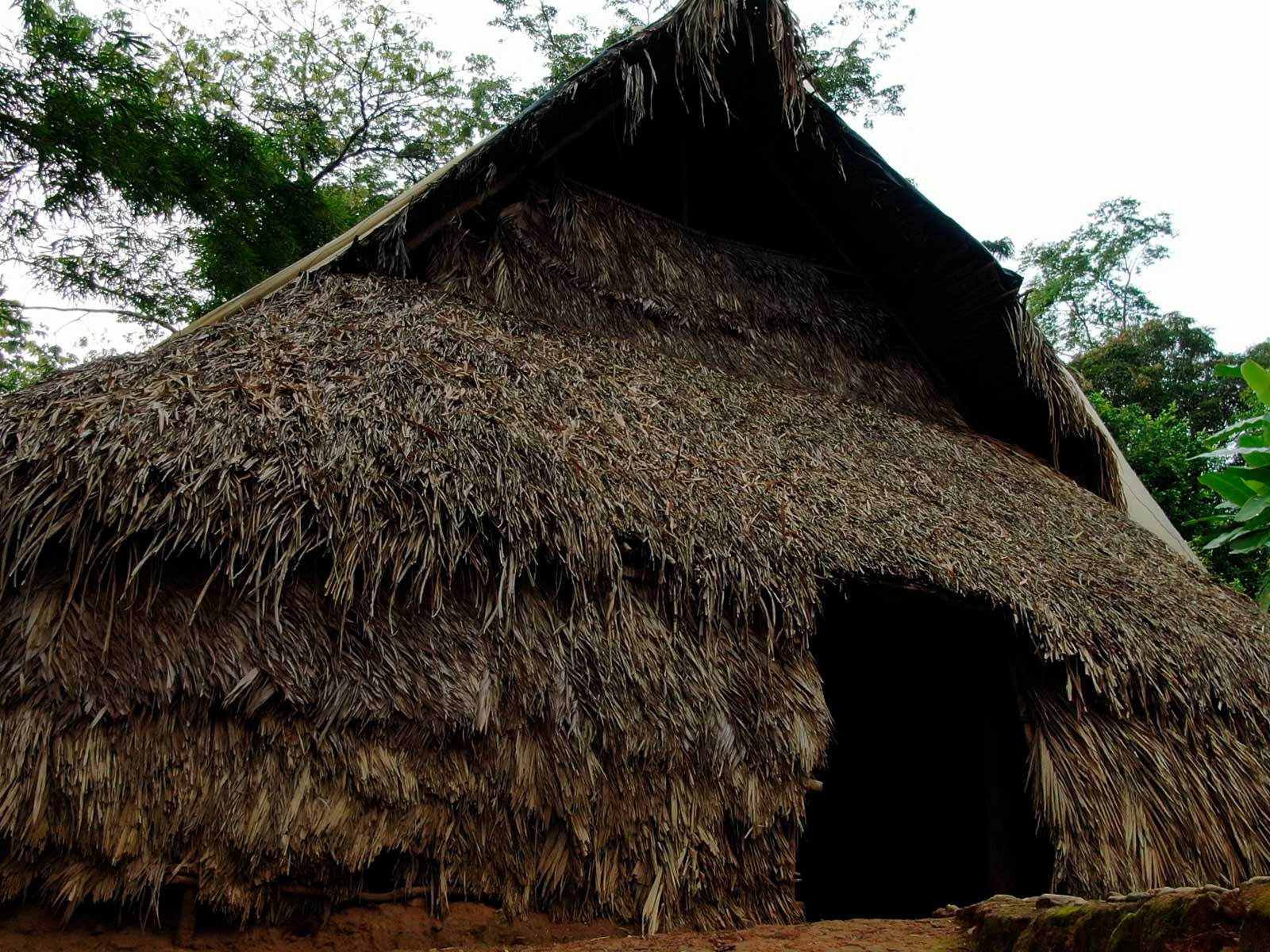 Maloka Jurama del Manantial, Jurama settlement of the Murui Muinane indigenous group. Florencia, Caquetá. Photography by: Jhordy Gutierrez.