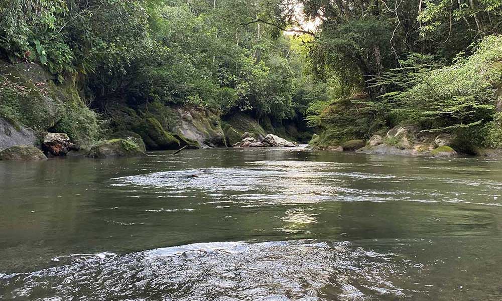 Río Sarabando, Reserva Natural y Ecoturística El Horeb, Belén de los Andaquíes, Caquetá.